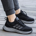 Unisex breathable mesh mom shoes with elastic band and non-slip sole in multiple colours.