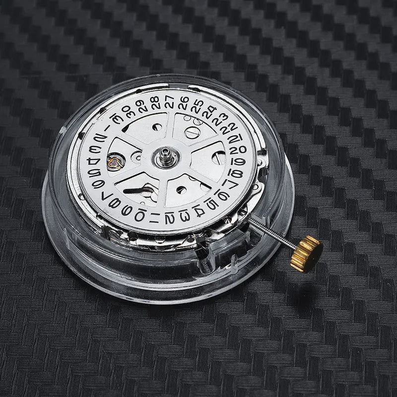 8215 automatic watch movement replacement with stainless steel construction and 25mm diameter