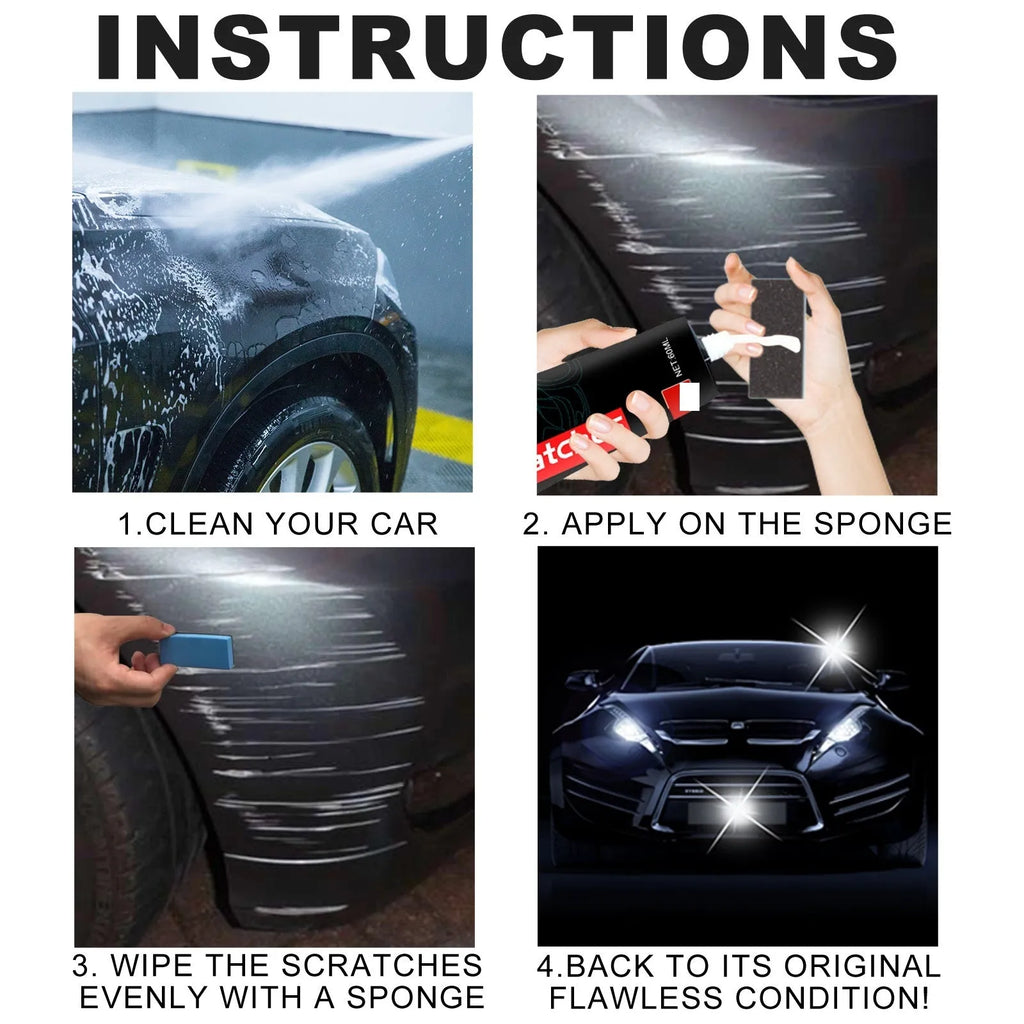 60ml automotive scratch repair cream container for car paint scratch removal