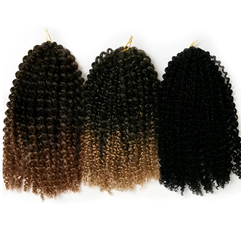 African wig short curly hair 12 inches soft material 1b colour synthetic hair
