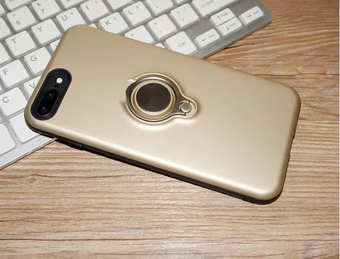 Magnetic iPhone back cover case in solid colours showing magnetic attachment points