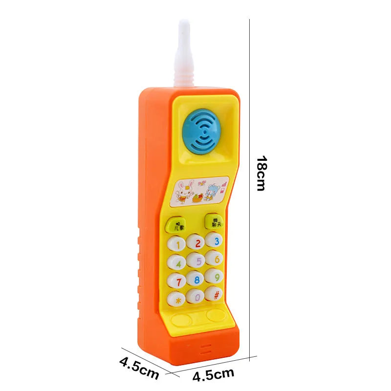 Children's electronic sound and light cartoon animal toy for age 3 with battery operation