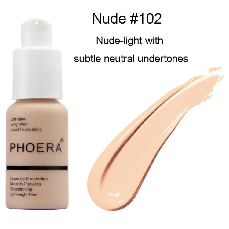 Natural Matte Concealer Foundation Cream with Skin-Nourishing Ingredients for Flawless, Radiant Complexion