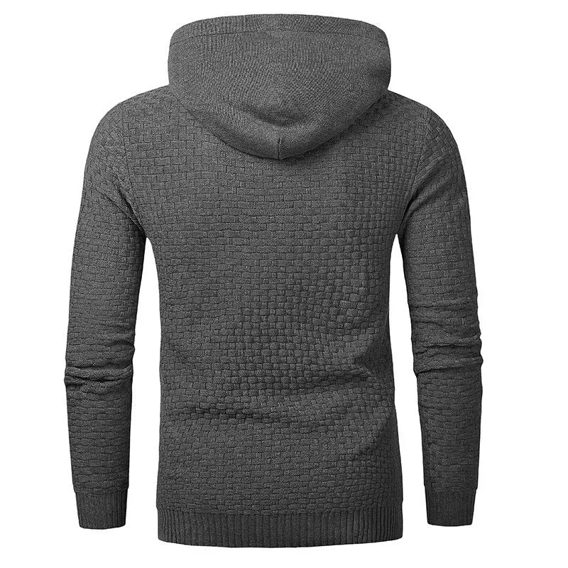 Men's hoodies sweater in 65% cotton 35% polyester, pullover style, available in multiple colours including Black and Navy Blue