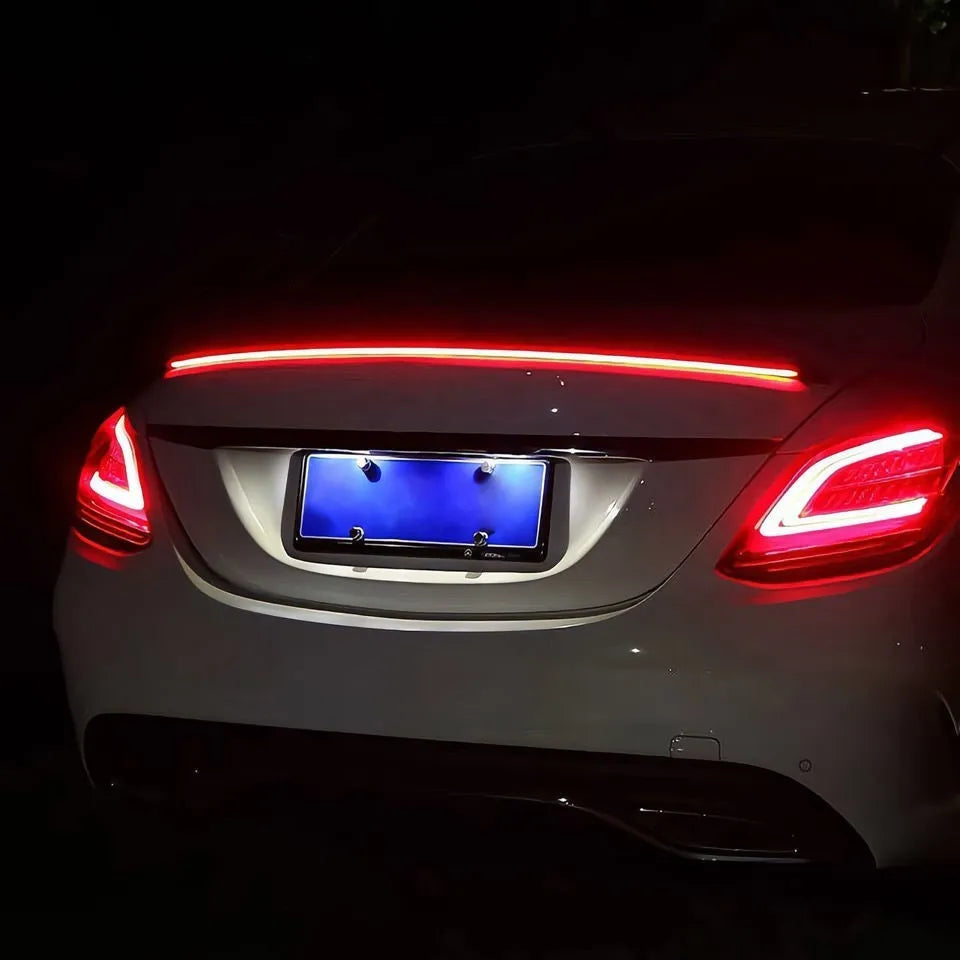 Automobile LED streamer tail light strip for car wing in red or colourful options