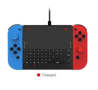 Felt pouch bag for Nintendo Switch with game card slots and double-layer storage