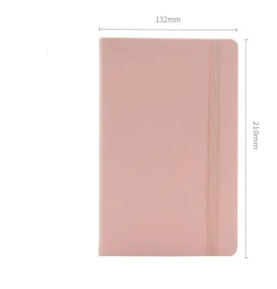 A5 tactile PU hardcover notebook with 96 sheets, available in multiple colours including black and champagne gold