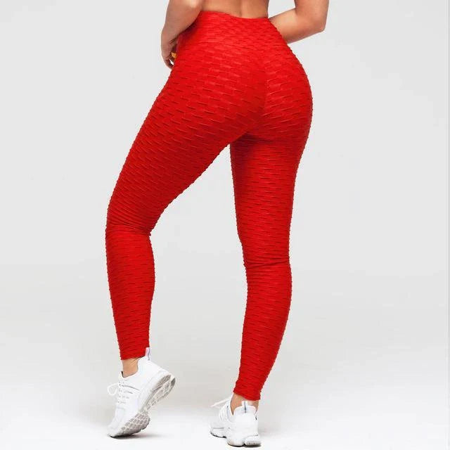 Sculpting leggings with booty-lifting and anti-cellulite features, available in a variety of colors and sizes