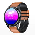 LEMFO LF26 smart bracelet with 1.3-inch screen showing display, touch controls and physical buttons
