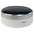 White infrared and RF 2-in-1 remote control with extended 100 metre range