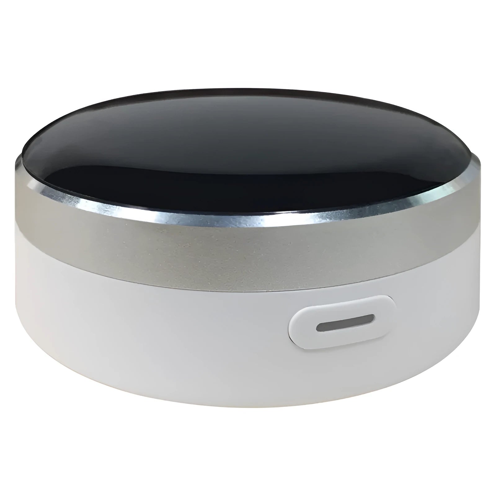 White infrared and RF 2-in-1 remote control with extended 100 metre range