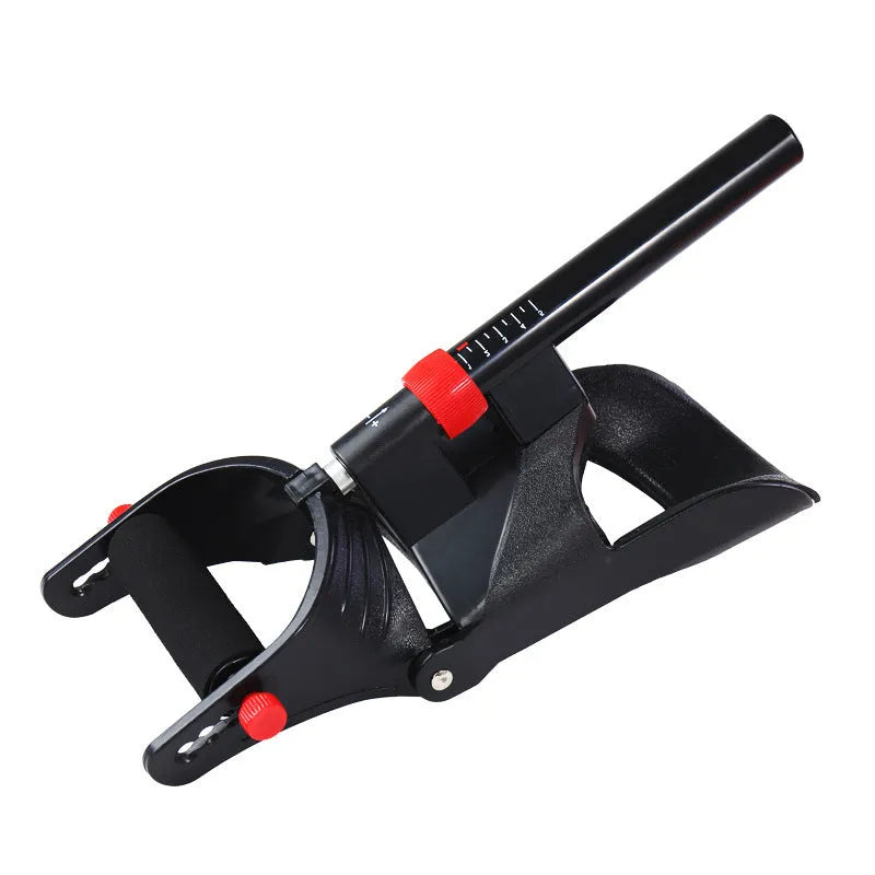 Adjustable hand grip exerciser trainer in spring steel, 31.5cm by 12.5cm by 17cm, for forearm wrist and finger strength training
