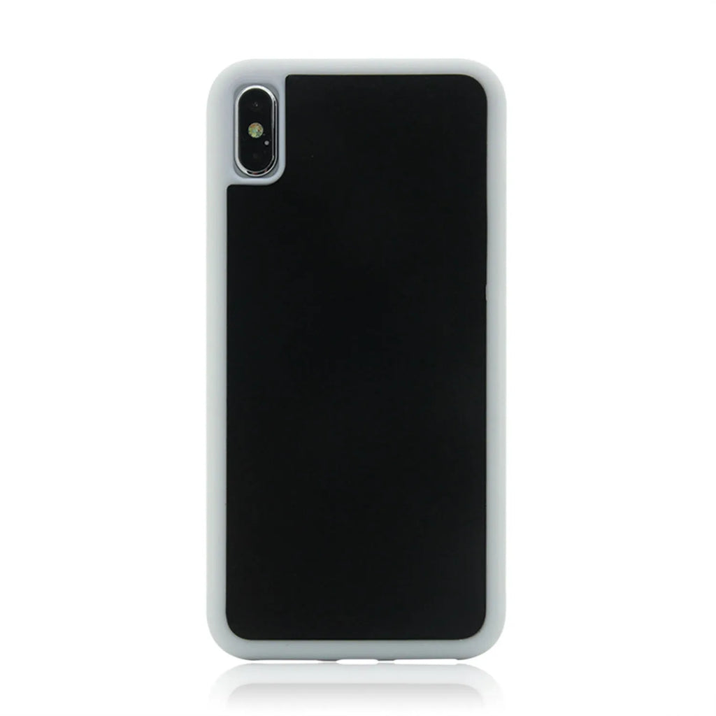 Anti-gravity nano material TPU PC two-in-one shockproof phone case for IPhone with mirror finish