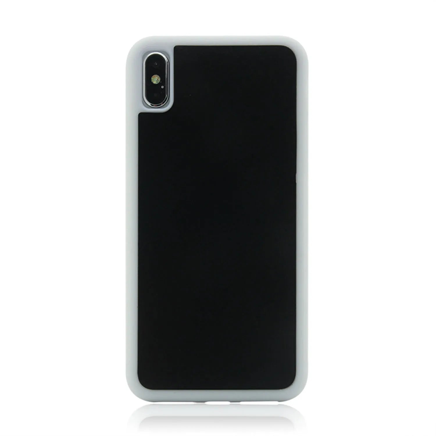 Anti-gravity nano material TPU PC two-in-one shockproof phone case for IPhone with mirror finish