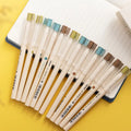 Deli A540 0.38mm needle tube gel pen with black ink and plastic barrel