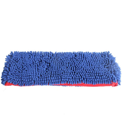 Premium chenille pet towels in various colors and sizes, designed to quickly and gently dry dogs and cats after bathing or outdoor activities.