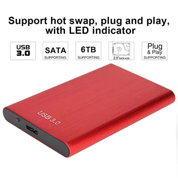 External mobile hard disk USB 3.0 solid state drive metal shell 2.5-inch black colour