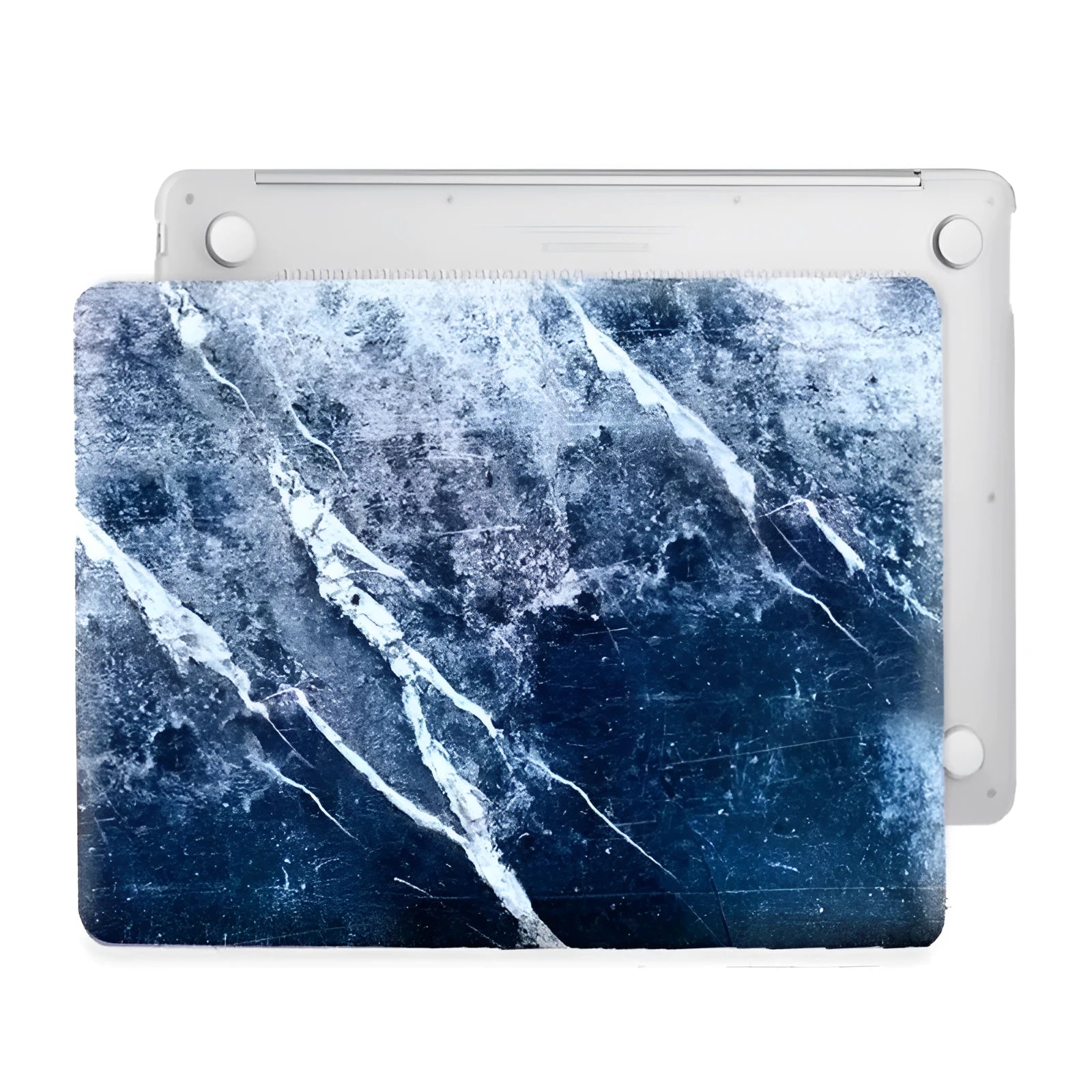 PC marble pattern protective laptop sleeve for MacBook Air and Pro models, 13 and 15 inch