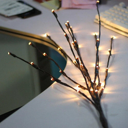 Enchanting Twig Lights with Ultra-Bright LED Bulbs, Perfect for Home Decor and Celebrations