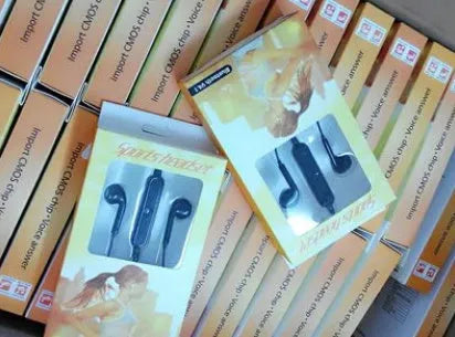 S6 wireless Bluetooth headset for iPhone in Black, White, Champagne Gold, or Silver colour options.