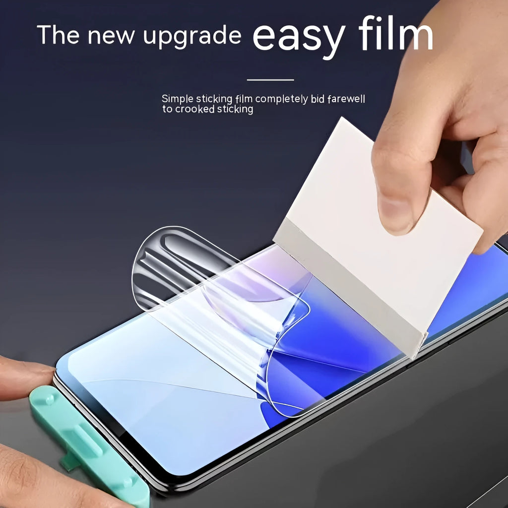 Samsung Galaxy TPU screen protector with anti-blue light and fingerprint resistance