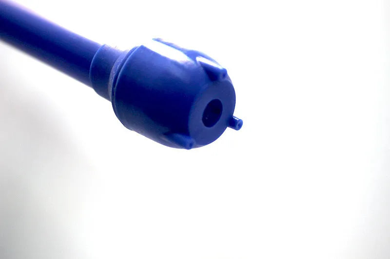 Manual hand pump fuel transfer siphon in blue or red colours for gasoline oil water chemical liquids
