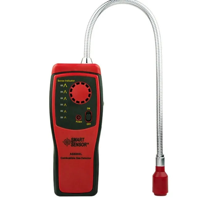 AS8800L portable flammable gas leak detector with LED display