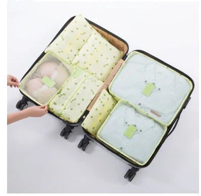 Premium waterproof travel packing cubes in various colors for organized packing and storage