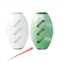 Washable hair collector roller in green or white, plastic sticky hair remover for home use