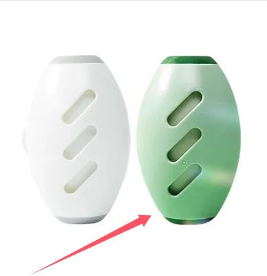 Washable hair collector roller in green or white, plastic sticky hair remover for home use