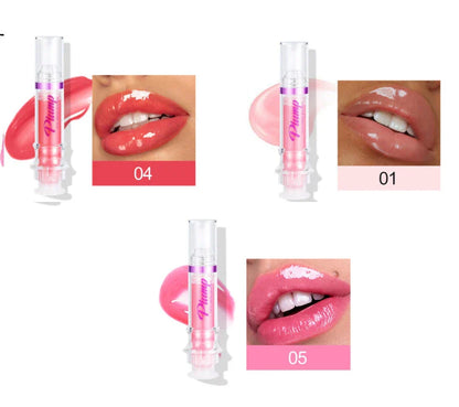 Kissably Soft Liquid Lipstick in various shimmery colors, creating a vibrant and hydrating lip look