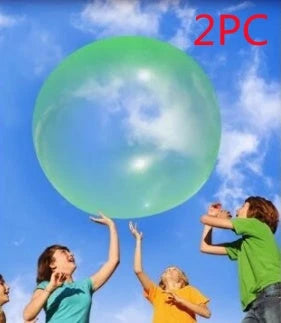 Jumbo inflatable bouncy balls in various vibrant colors for indoor and outdoor fun