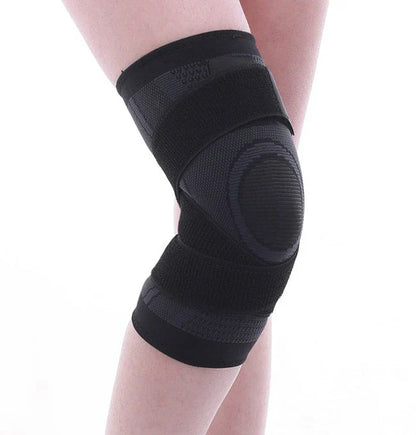 Premium sports knee pads with adjustable straps, breathable fabric, and sturdy construction for injury prevention and high-performance athletics