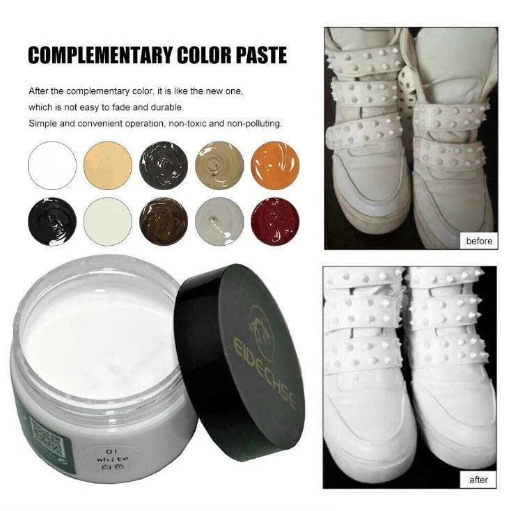 Premium leather repair and restoration kit for sofas, shoes, and other leather goods