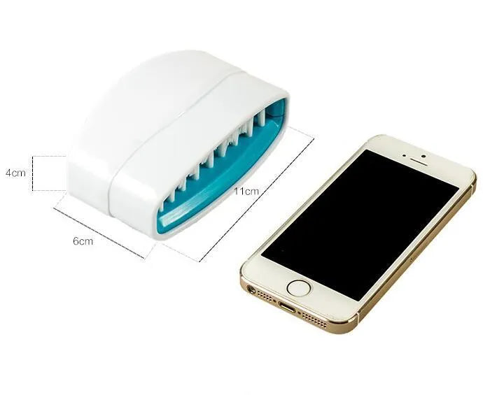 Creative cutlery design kitchen cleaning brush with suction cup in blue, green or pink colour options