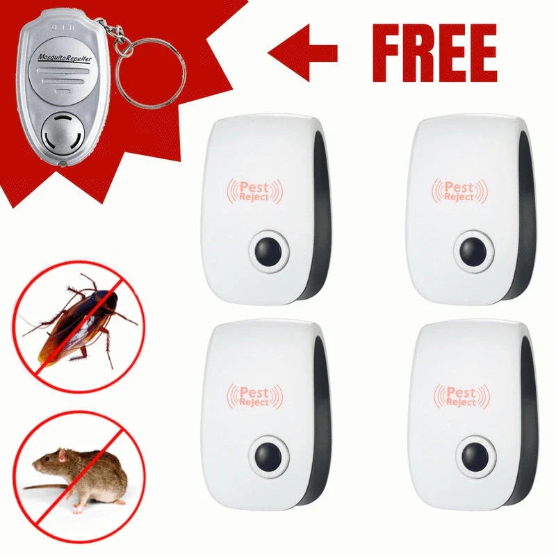 Ultrasonic Pest Repellent Device for Effective Mosquito, Insect, and Rodent Control in the Home