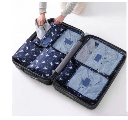 Premium waterproof travel packing cubes in various colors for organized packing and storage