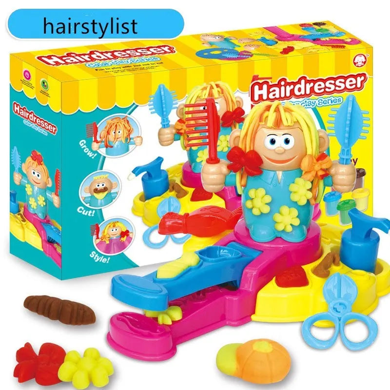 DIY kindergarten educational toys coloured modelling clay sets in four style options with box dimensions