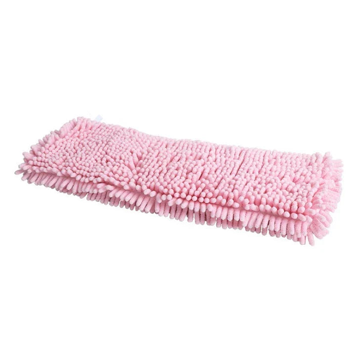 Premium chenille pet towels in various colors and sizes, designed to quickly and gently dry dogs and cats after bathing or outdoor activities.