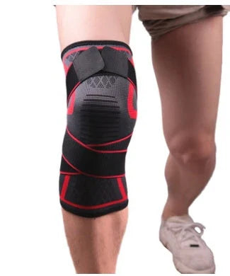 Premium sports knee pads with adjustable straps, breathable fabric, and sturdy construction for injury prevention and high-performance athletics