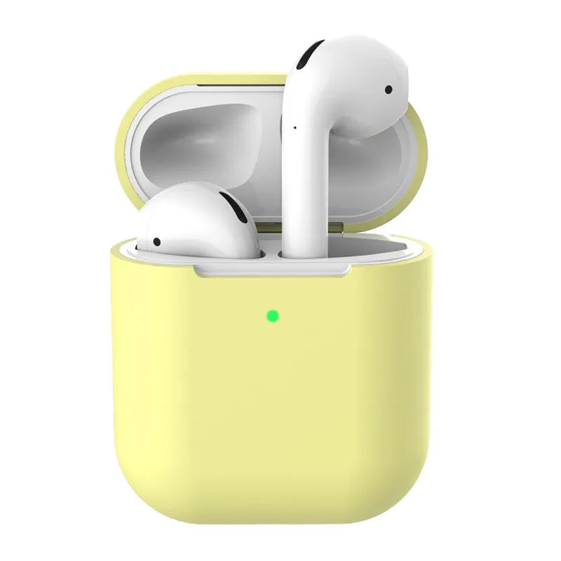 AirPods 2 silicone clamshell case protector in multiple colour options