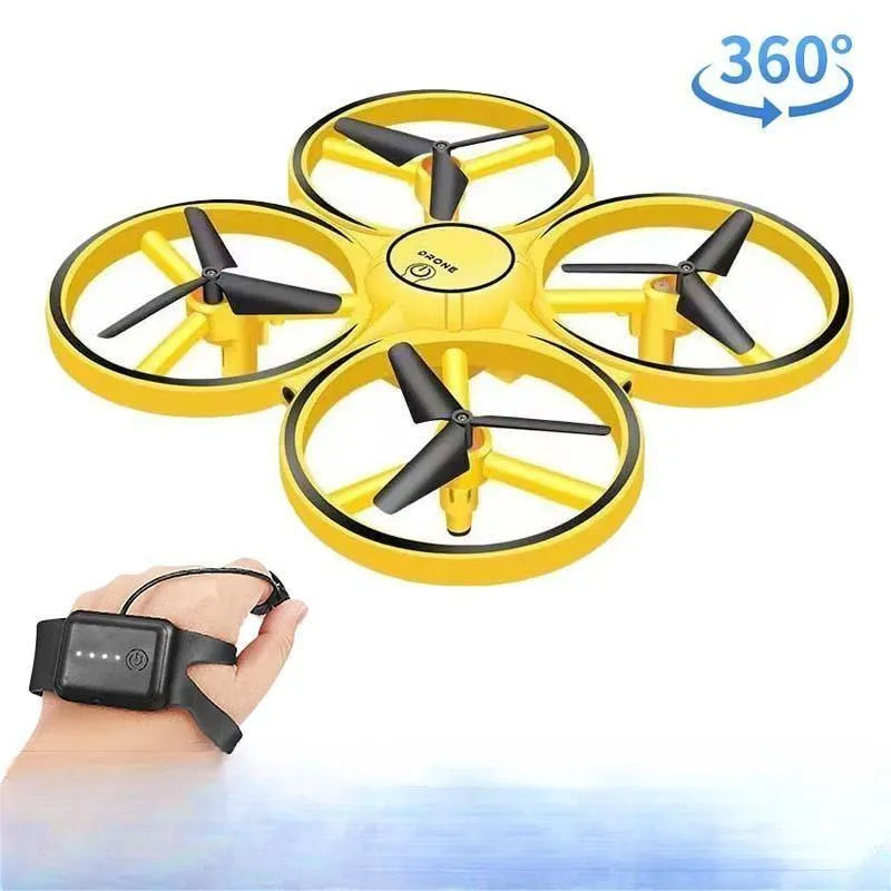 ABS gesture sensing flying saucer toy, 17cm x 17cm x 4.5cm, large watch four axes style for ages 7-14