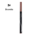 Ultra-fine four-comb waterproof eyebrow pencil in Blonde, Brown, and Brunette with compact 13g size