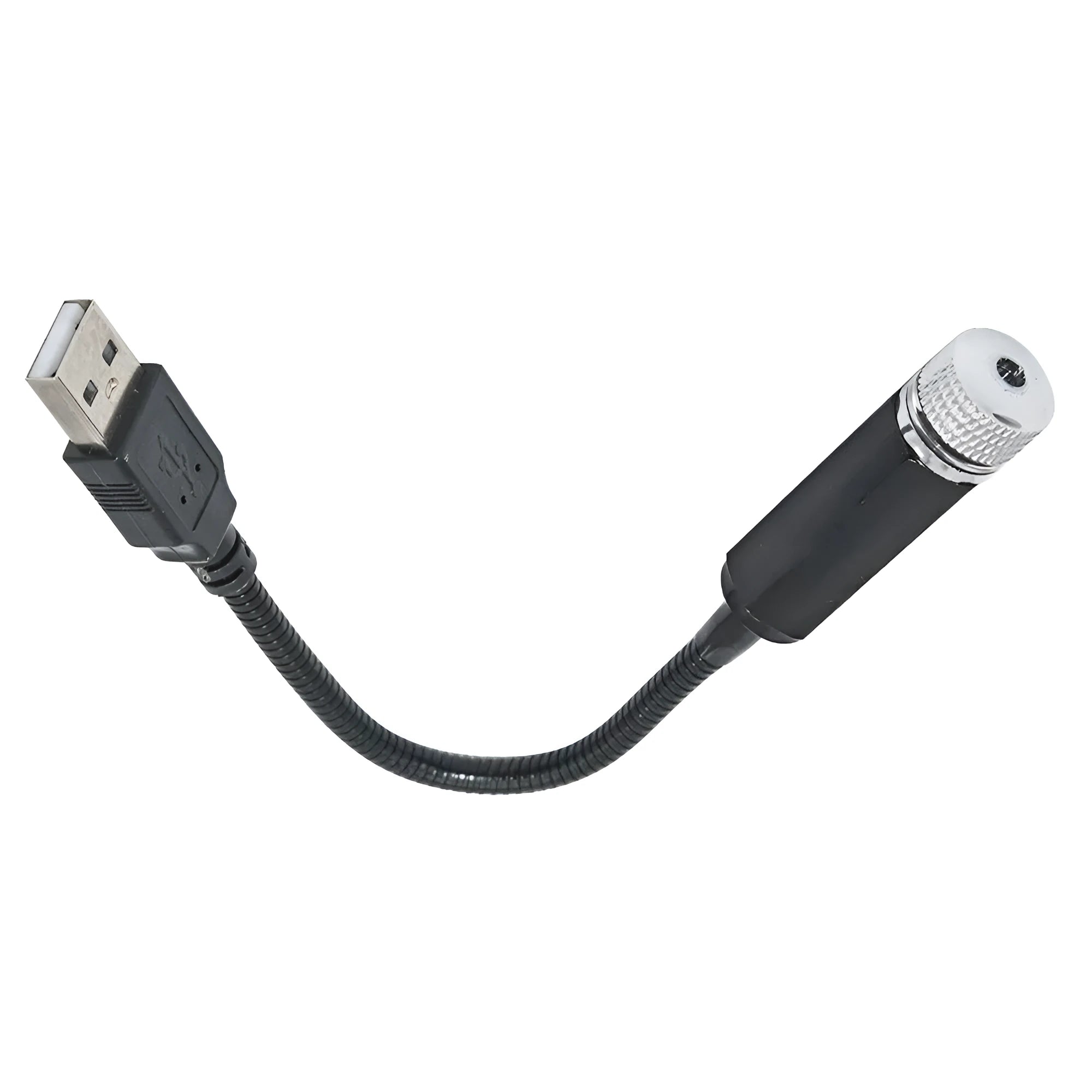 Purple LED star light for car roof with USB hose, designed for GM model vehicles.