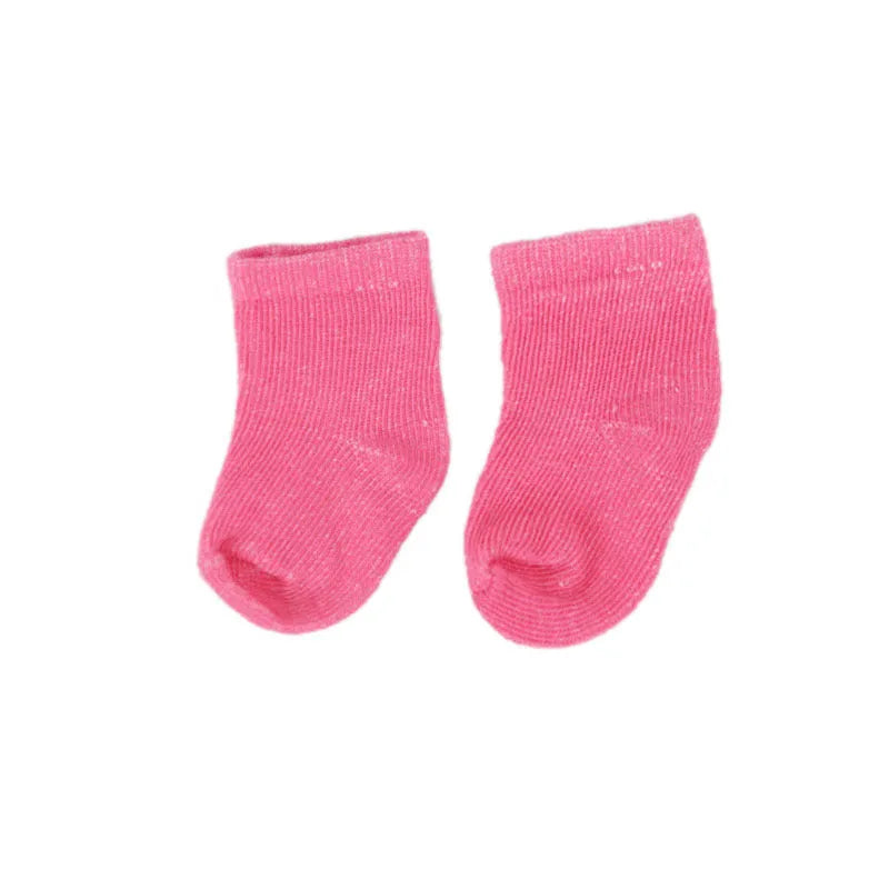 18 inch American Girl doll solid colour cloth stockings in multiple shades