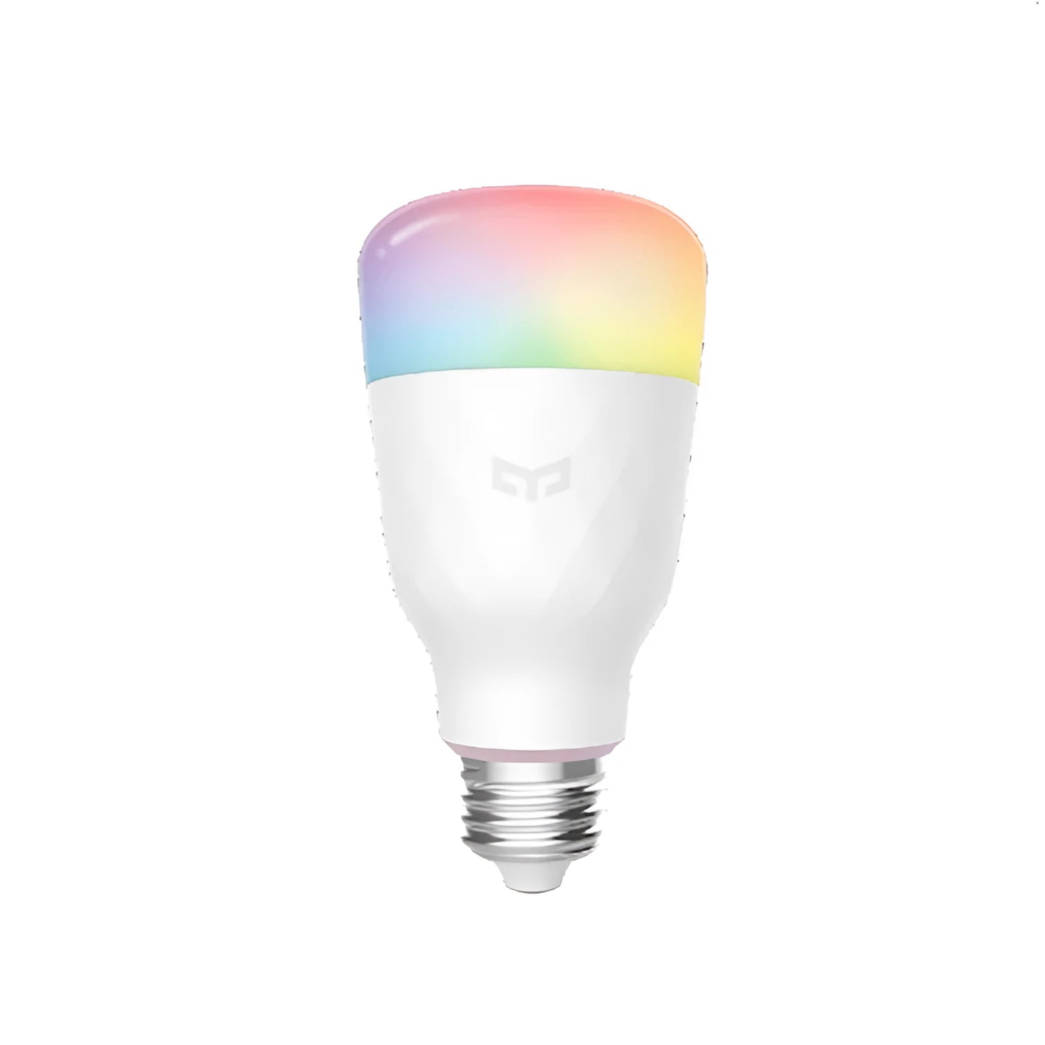 Intelligent color light voice control bulb 800 lumens aluminum alloy body white finish