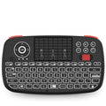 Black mini dual mode wireless Bluetooth keyboard for mobile phone and notebook with USB interface