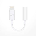 White Lightning to 3.5mm headphone adapter cable for iPhone compatibility