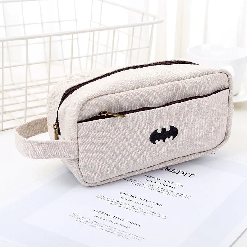 Large capacity multifunctional stationery bag pencil case with multiple styles and colour options