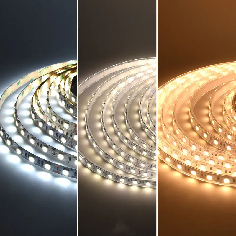 2835 and 5050 LED light belt for commercial shelf and counter display lighting in white